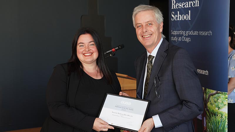 Julia-Albrecht and Richard Blaikie