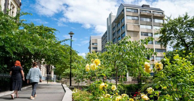 A photo of the exterior of the Richardson Building