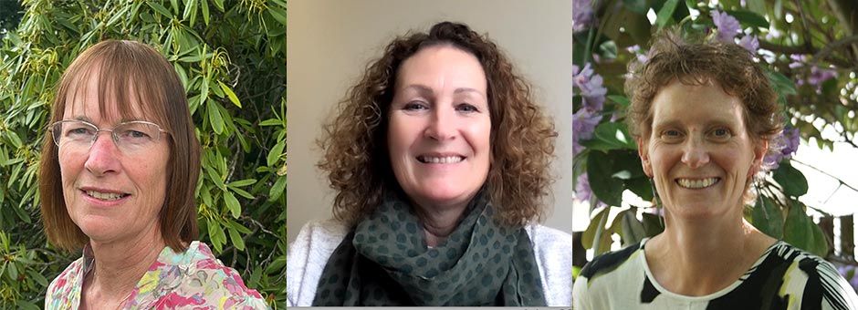 From left: Dawn Coates, Deborah Snell and Elaine Hargreaves