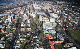 All Campus Dunedin City aerial
