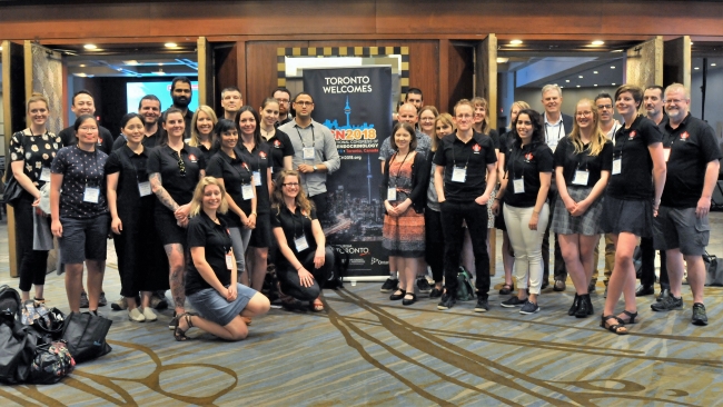 CNE group photo at ICN Toronto 2018