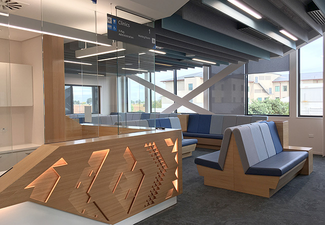Reception Counties Manukaua Dental Facility Image