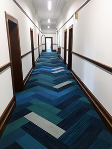 Clocktower Building refurbished hallway interior image