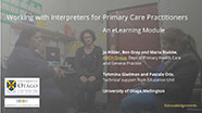 Working with Interpreters for Primary Care Practitioners Module Cover