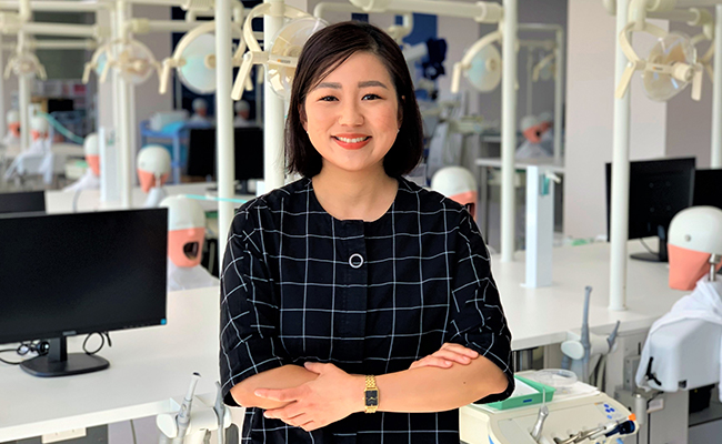 Dr Joanne Choi, in the University of Otago's Faculty of Dentistry image