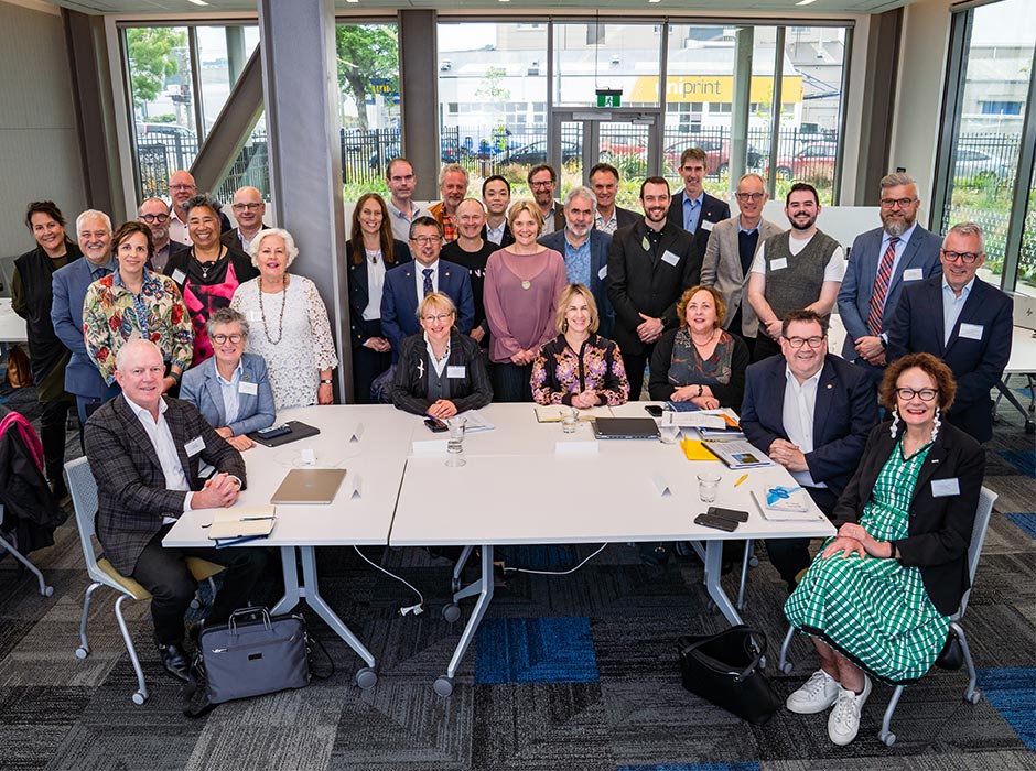 University of Otago and Dunedin City Council councillors and senior leaders