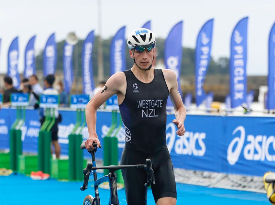 New Zealand representative for duathlons and triathlons, Grayson Westgate will graduate this Saturday a qualified pharmacist from the University of Otago.  