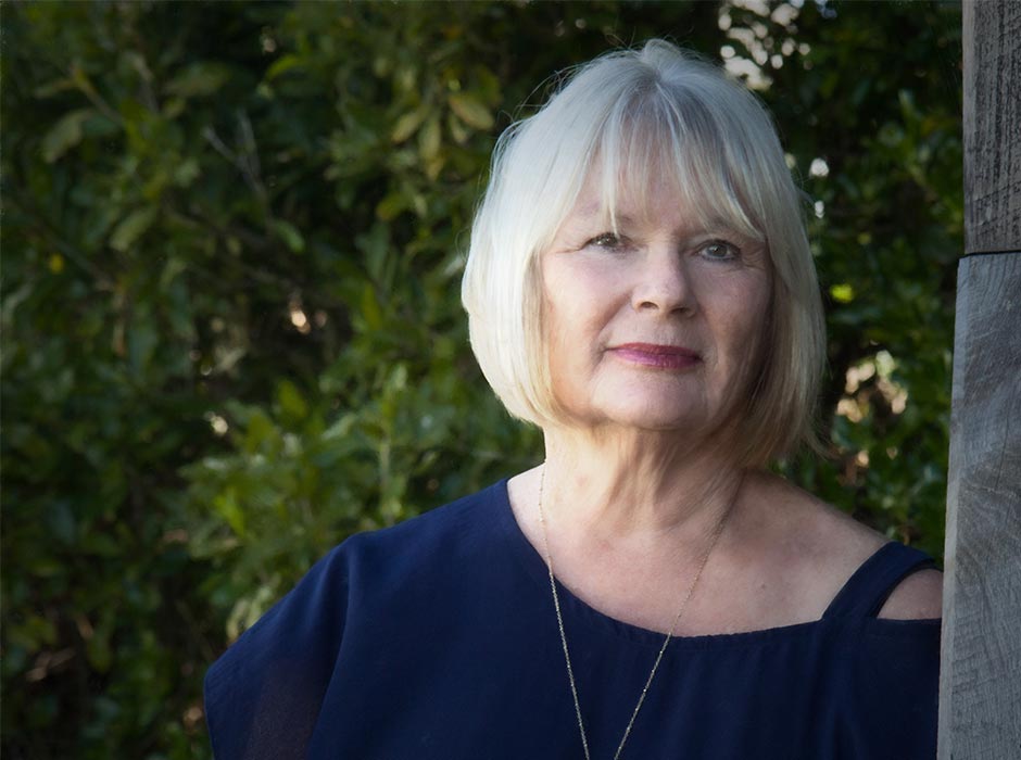 An author photo of writer Paddy Richardson.