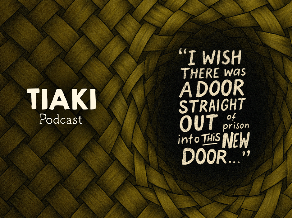 image of podcast logo and quote