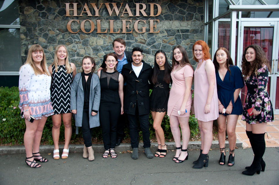 A group of Hayward College Friends
