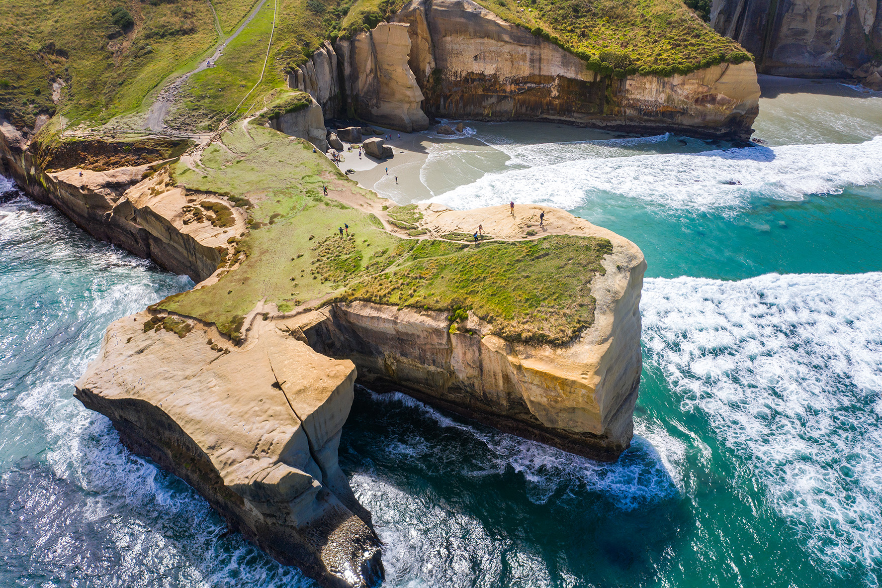Tunnel Beach Dunedin image