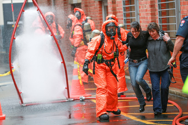Emergency Enercise Dramatic, successful Emergency Exercise | University of Otago