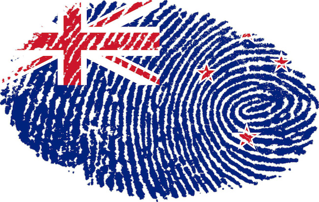New Zealand thumb print image
