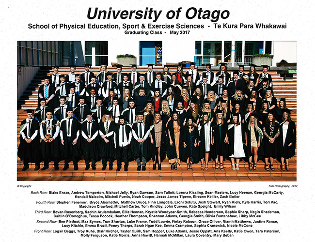 2017 Graduands