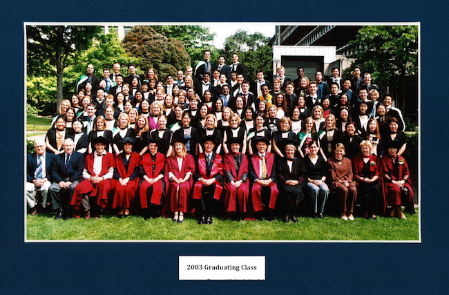 Pharmacy Class of 2003