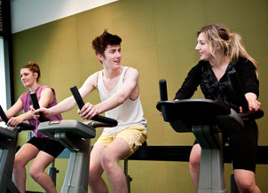 Exercycling in unipol