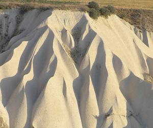 Fluted ignimbrite, Cappadocia, Turke