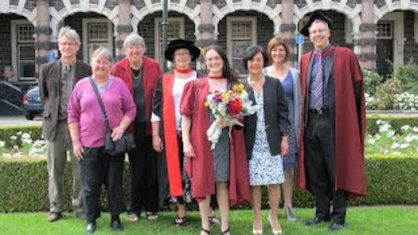 (OPG) Julia's graduation, 15 December 2012 (1)