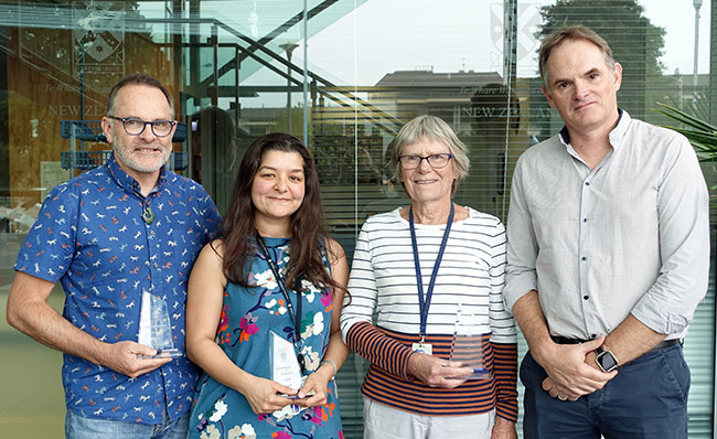 Academic Welcome 2018 Centre for Free Radical Research  prize-winners