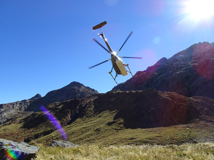 Drop off near the Olivine wilderness area, Fiordland Photo credit: Steven Smith