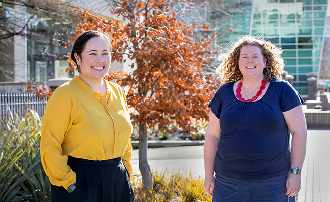 Associate Professor Anne-Marie Jackson and Dr Louise Bicknell image