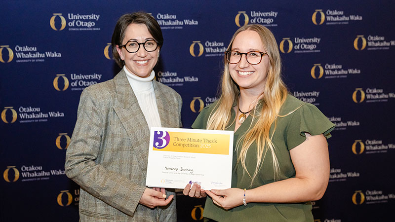 Doctoral-3MT-Runner-up-Katherine-Buschang-with-Kelly-Hocking