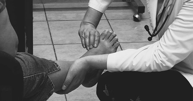 Diabetes footcare image