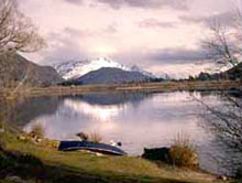 Mountain and Lake environment