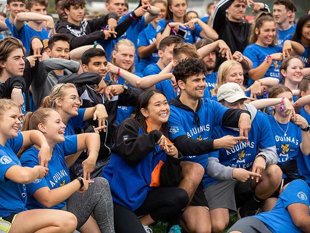 Aquinas supporters image 2020