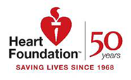 Heart Foundation 50 Years logo thumbnail