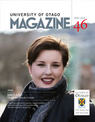 University of Otago Magazine issue 46 cover