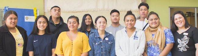Pacific Foundation scholarship recipients group image
