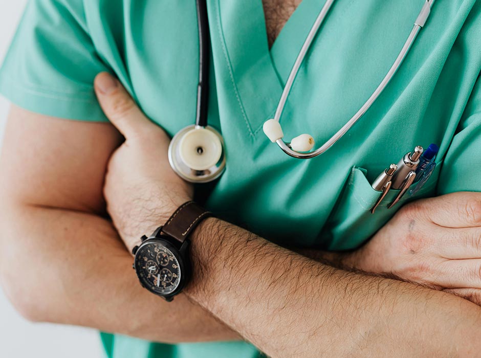 male doctor