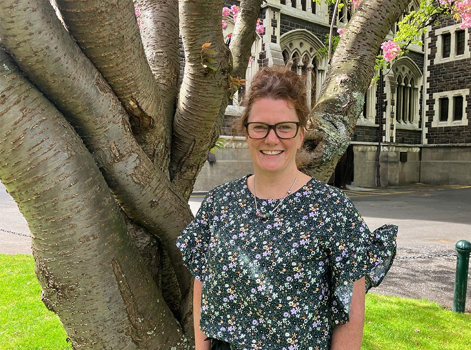 Professor Sara Walton poised and ready to throw her sustainability-savvy lens over the Queenstown Lakes District.