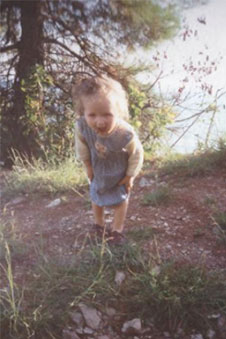 A picture of Natalia Seliutina as a child.