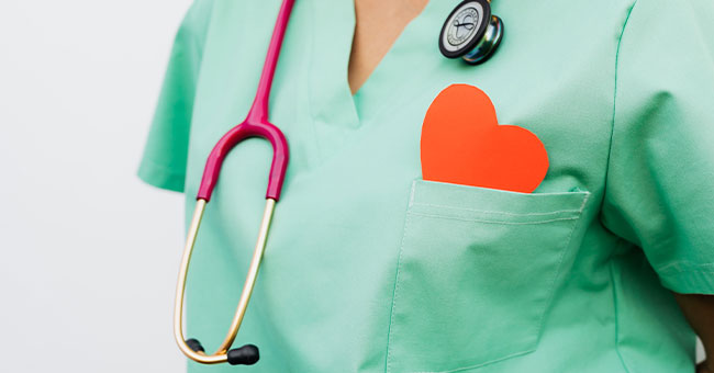 Doctor in scrubs with stethoscope generic thumbnail