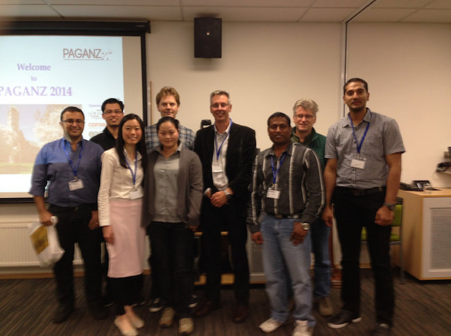 (OPG) Members of Otago Pharmacometrics Group at PAGANZ 2014