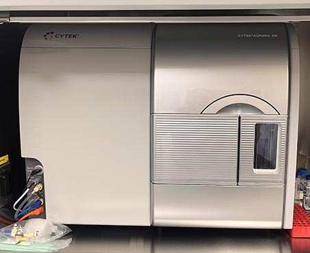 Exterior of Aurora Cytek CS machine
