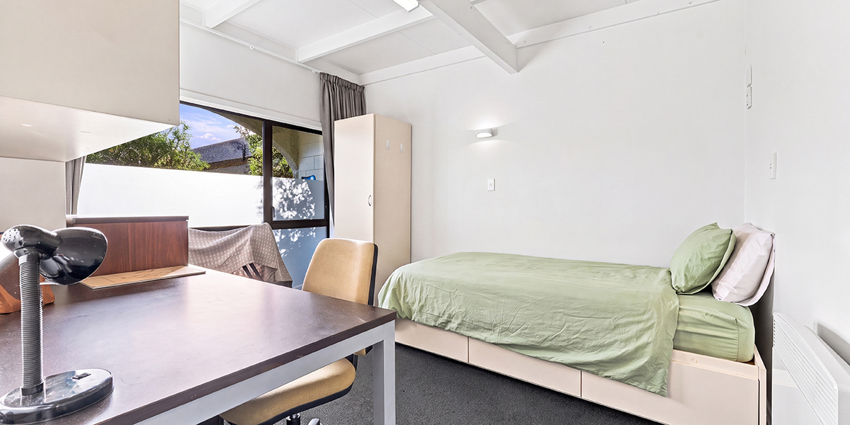 Single student bedroom