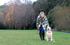 Cath Smith dog walk