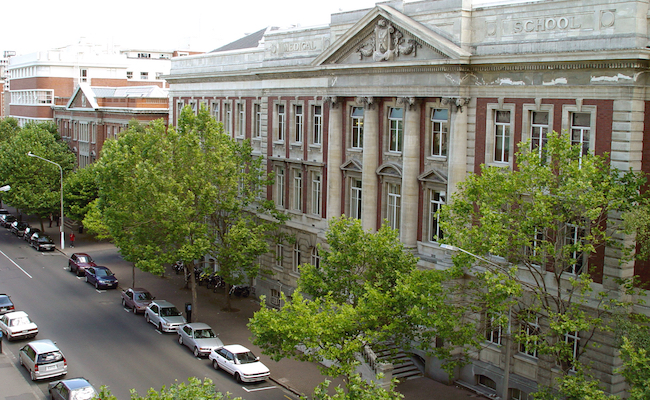 View of Great King Street showing the Hercus and the Lindo Ferguson Buildings image