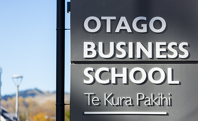 Otago Business School Dave Bull image 2