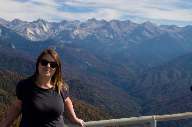 Amy Dowdle touring in California