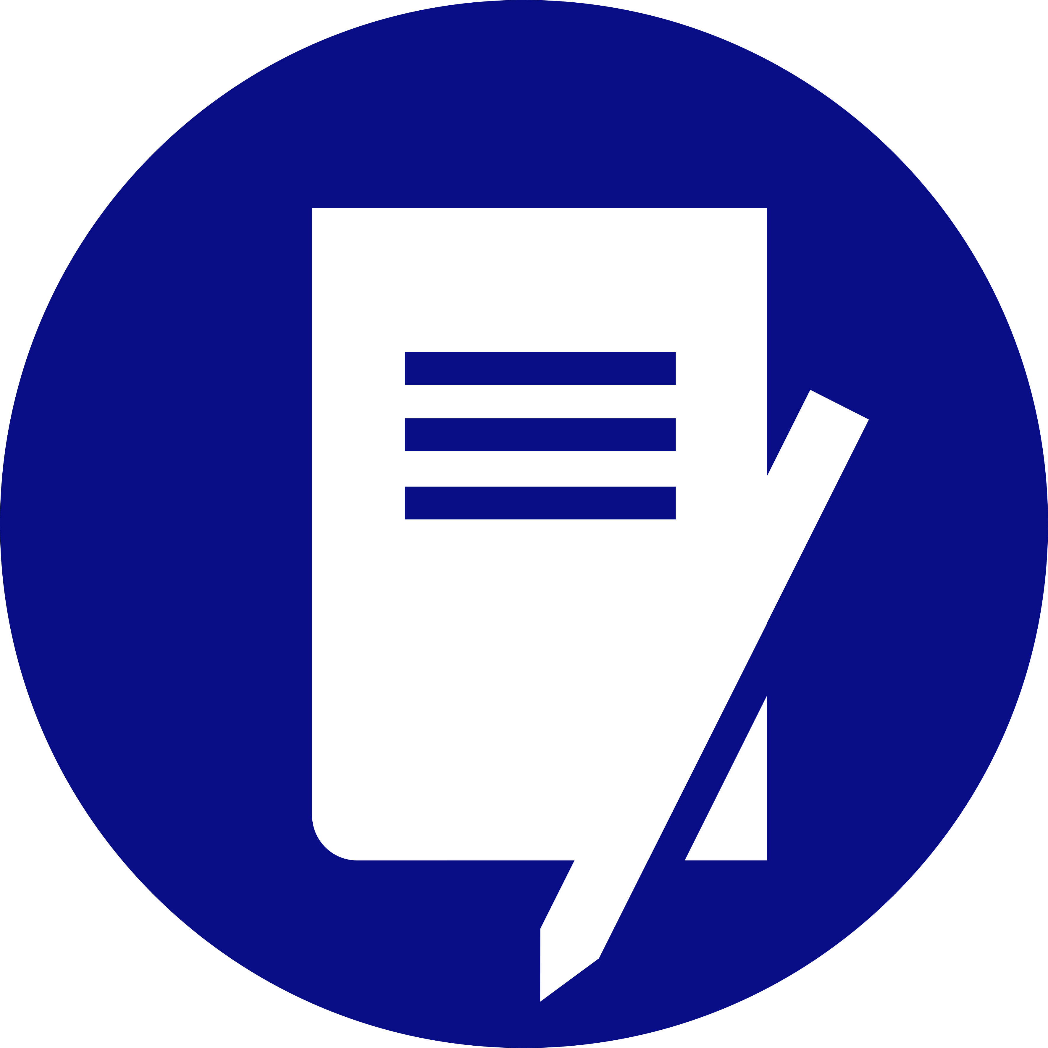 Notebook with pen icon