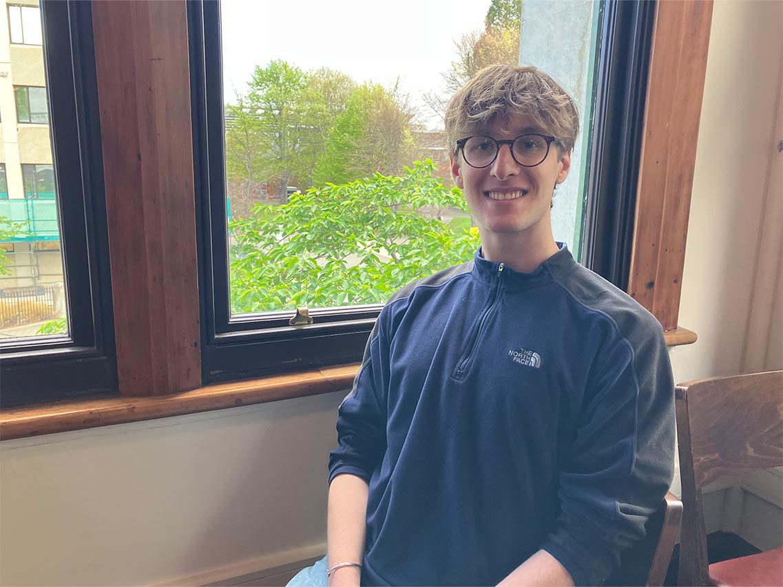 Second-year Humanities student Payton Mitchell recently won Outstanding Member of the University of Otago Community at the Blues and Golds Awards for his student advocacy.  