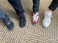 Library staff Sneaker Friday 186