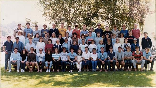 OUSPE 1984 Class 3rd and 4th year