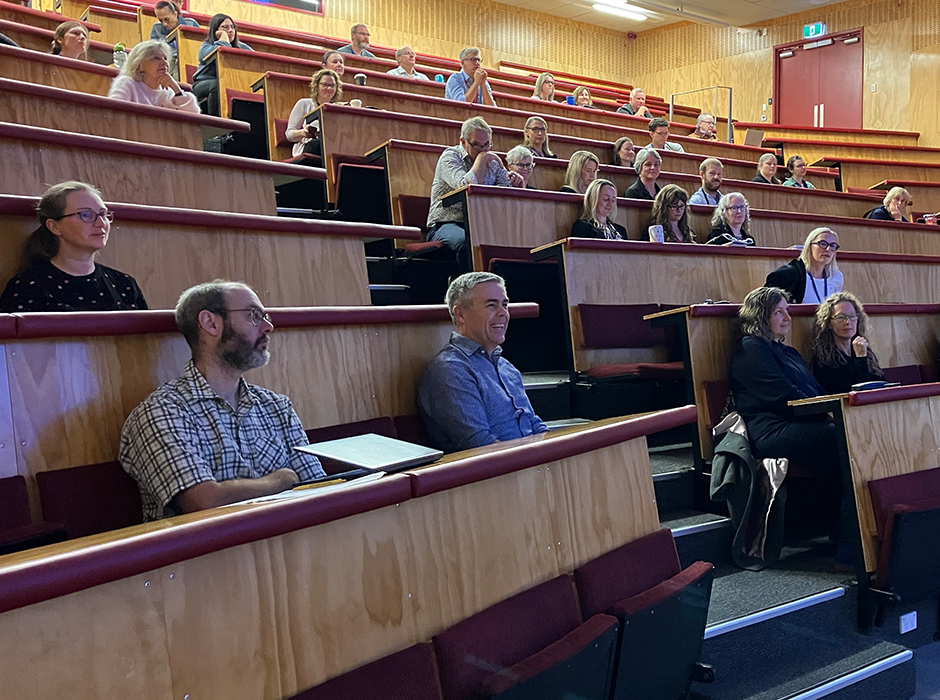 University of Otago staff take part in the inaugural Researchers Forum.