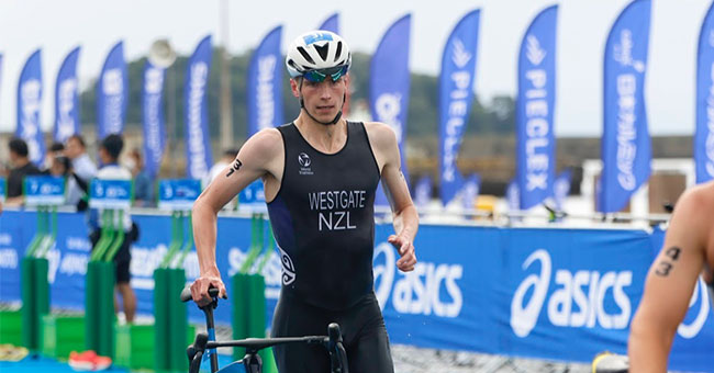 New Zealand representative for duathlons and triathlons, Grayson Westgate, graduates Saturday 6 December a qualified pharmacist from the University of Otago. 
