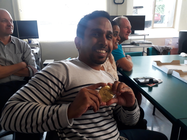 Nadishka Jayawardena and medal image